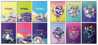 Zeszyt Ekipa A5 60k. 70g krata Herlitz (9581687)