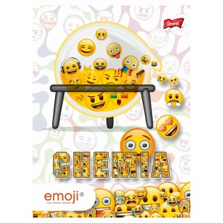 Zeszyt emoji CHEMIA A5 60k. krata Unipap