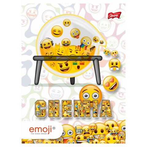 Zeszyt emoji CHEMIA A5 60k. krata Unipap