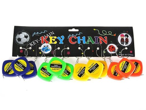 Brelok miarka 1m, karta 12szt Adar (571372)