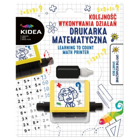 Drukarka matematyczna KOLEJNOŚĆ WYKONYWANIA DZIAŁAŃ Kidea (KWDDMKA)