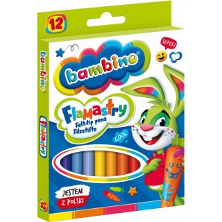 Flamaster Bambino 12 kolorów 12 kol. St.Right