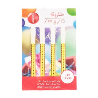 Fontanna tortowa party 12 cm (12 szt.) Arpex (D7170)
