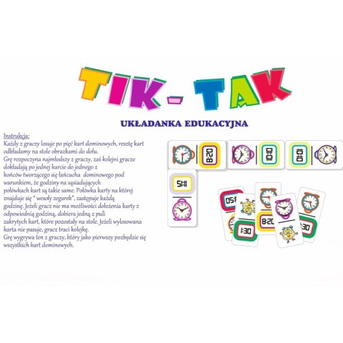 Gra edukacyjna tik tak mój świat Abino