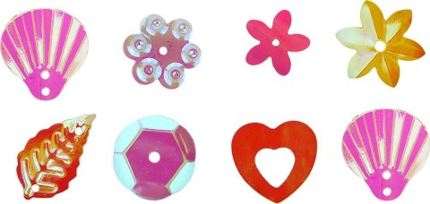 Konfetti Craft-Fun Series zestaw 8 wzorów Titanum (2324046)