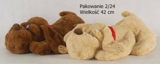Pluszak Pies leżący duży 42 cm [mm:] 420 Deef (03480)