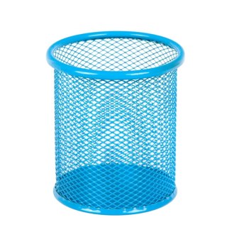 Pojemnik na długopisy Office niebieski metal Starpak (466240)