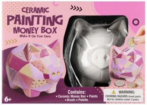 Zestaw kreatywny dla dzieci skarbonka świnka do malowania Mega Creative (567921)