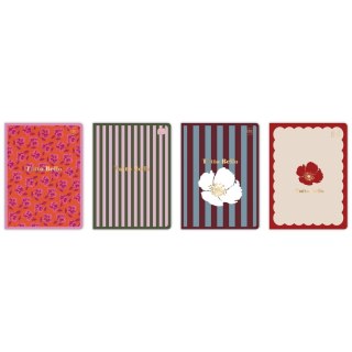 Zeszyt METALIC A5 60k. 70g krata Interdruk