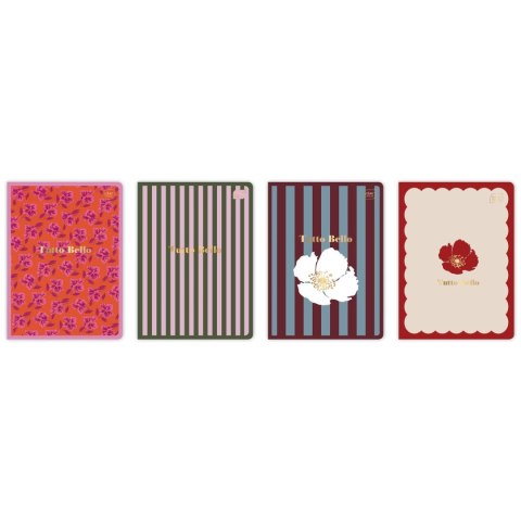 Zeszyt METALIC A5 60k. 70g krata Interdruk