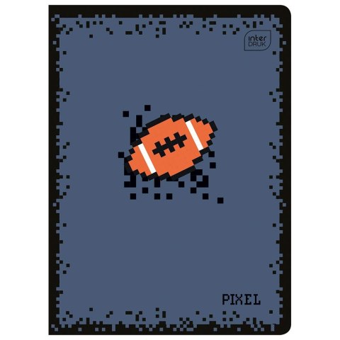Zeszyt PIXEL A5 16k. 70g krata Interdruk (ZE16KFK)