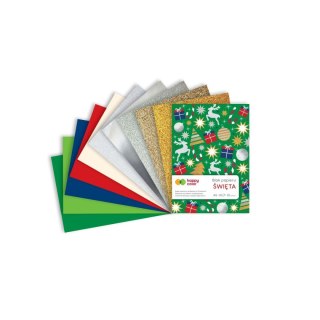 Zeszyt papierów kolorowych z motywami A5 Happy Color (HA 3815 1520-XM)