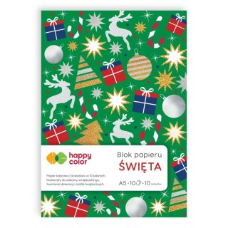 Zeszyt papierów kolorowych z motywami A5 Happy Color (HA 3815 1520-XM)