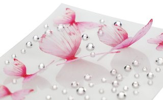 Kryształki Craft-Fun Series +motyle tkaninowe mix Titanum