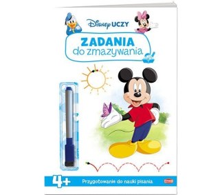 Książeczka edukacyjna Disney Uczy. Zadania do Zmazywania. Miki Ameet (UPTC 9309)