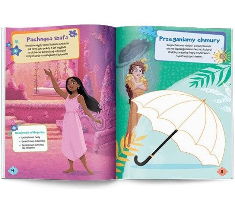 Książka dla dzieci Encanto. Ubieranki, Naklejanki Ameet (SDU 9113)