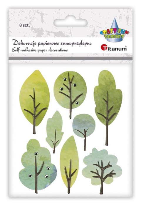 Ozdoba papierowa Craft-Fun Series drzewa 3D Titanum (7520)