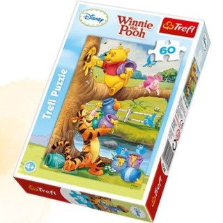 Puzzle Kubuś Puchatek Małe co nieco 60 el. Trefl (17264)