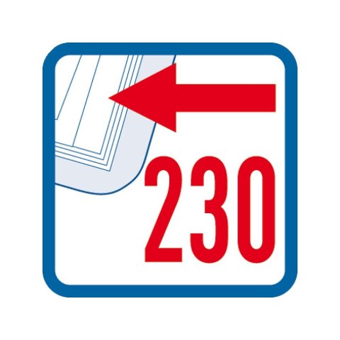 Segregator ringowy 11205770 Easy Orga To Go A4 25mm biały Herlitz (300000683)