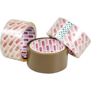 Taśma pakowa 48x66 [mm x yd] brązowa Titanum