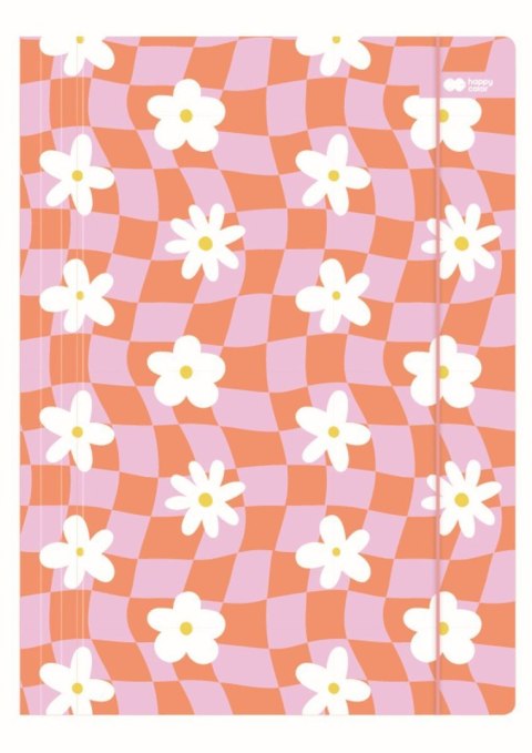 Teczka kartonowa na gumkę BLOOM-Boho, A4 mix Happy Color (HA 7621 2431-BB2)
