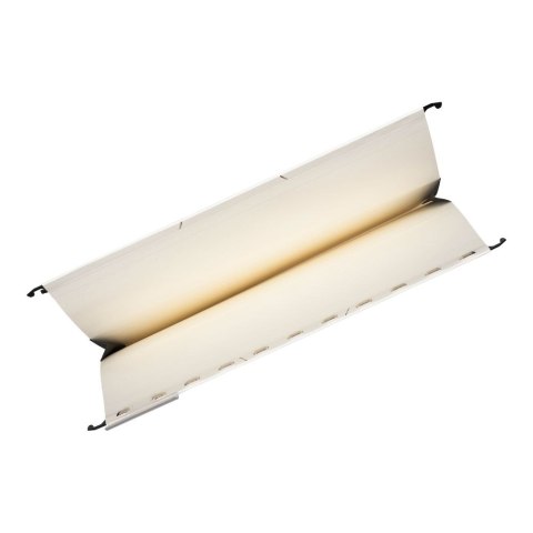 Teczka zawieszkowa Elba Chic Ultimate z płóciennymi boczkami A4 kremowy 230g