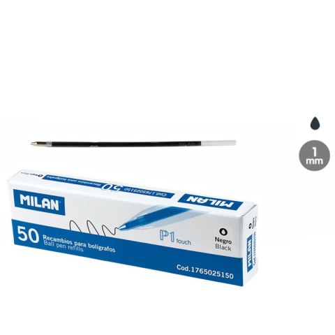 Wkład do długopisu P1 Touch wkład czarny Milan (1765025150)