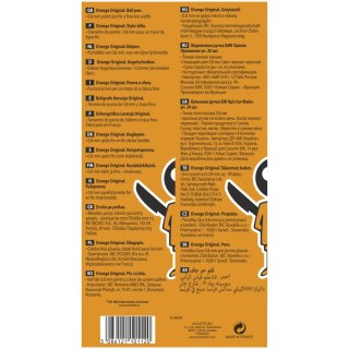 Długopis Orange wkład czerwony 0,3mm Bic (8099241)