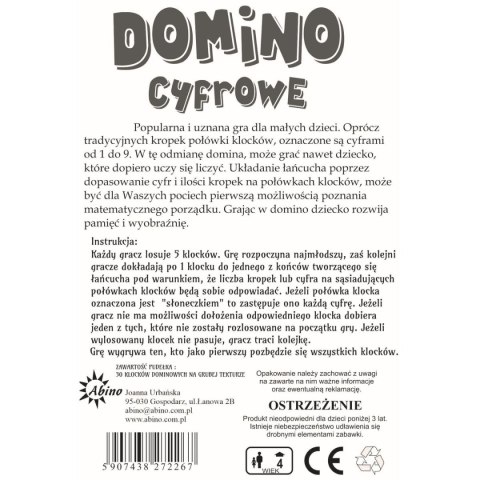 Gra logiczna cyfrowe Domino Abino