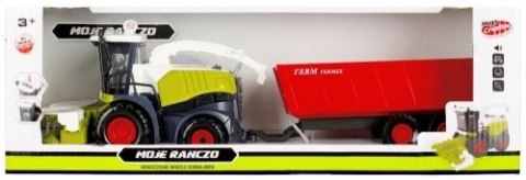 Kombajn Moje Ranczo 21 cm z przyczepą Mega Creative (492347)