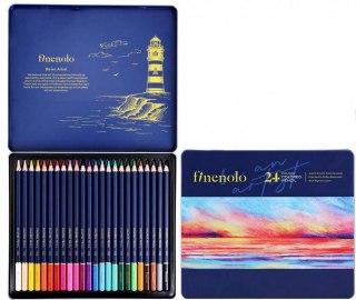Kredki ołówkowe FINENOLO op.kartonowe 24 kol. Deli (EC122-24)