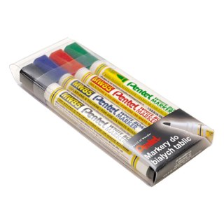 Marker suchościeralny wkład mix 1,9mm okrągła końcówka Pentel