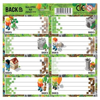 Naklejka na zeszyt Backup 7 Derform (NNZB7A61)