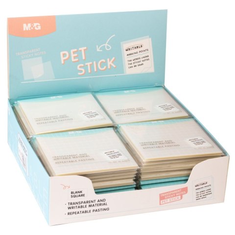 Notes samoprzylepny (karteczki) biała 50k M&G (MG AS33O125)