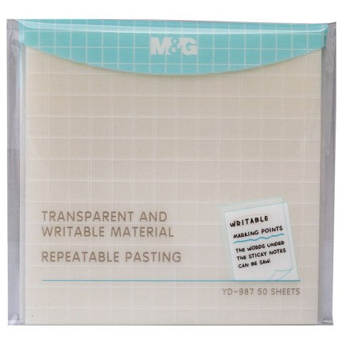 Notes samoprzylepny (karteczki) biała 50k M&G (MG AS33O125)