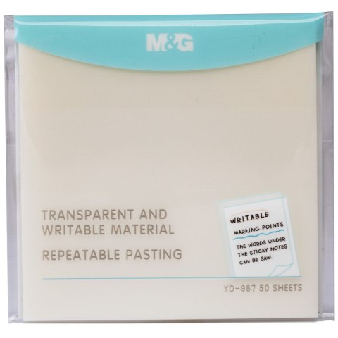Notes samoprzylepny (karteczki) biała 50k M&G (MG AS33O125)