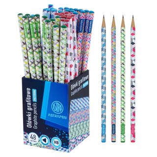 Ołówek Patterns trójkątny HB Astrapen (206023005)