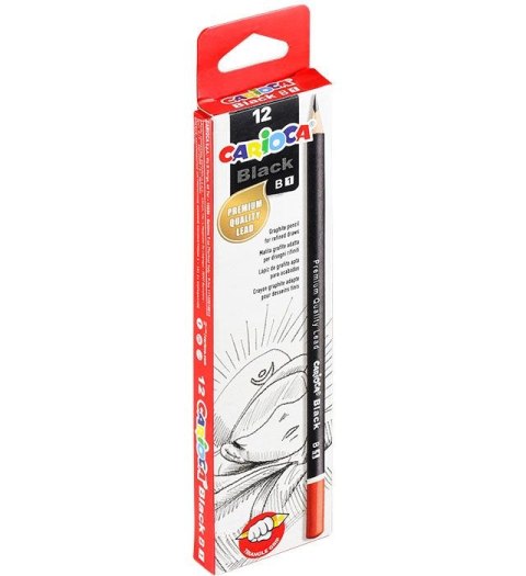 Ołówek czarny B Carioca (160-2320)