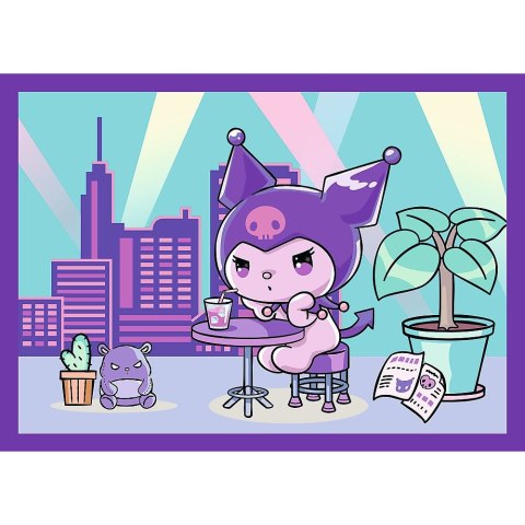 Puzzle Hello Kitty Dzień Kuromi 4w1 el. Trefl (34676)