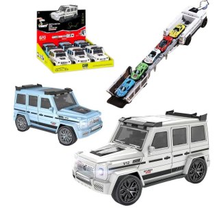 Samochód terenowy biały Lean (24220)