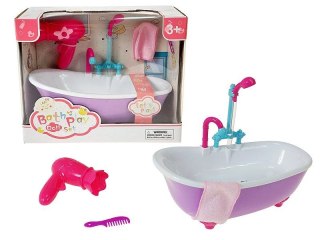 Zestaw akcesoriów dla lalek wanna dla lalki 29cm Adar (613591)