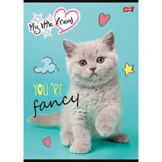 Zeszyt MY LITTLE FRIEND A4 32k. 70g krata Unipap