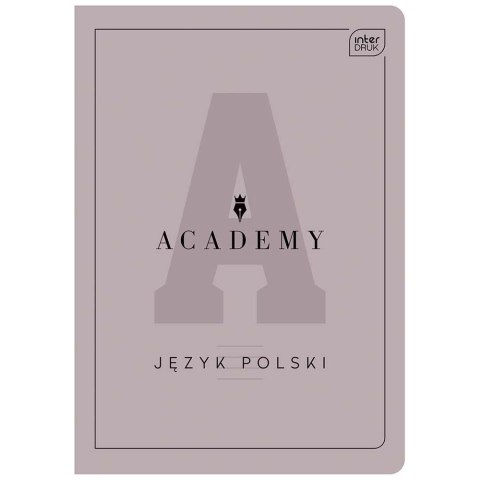 Zeszyt tematyczny ACADEMY A5 60k. 90g linia Interdruk (ZE60=POLACA)