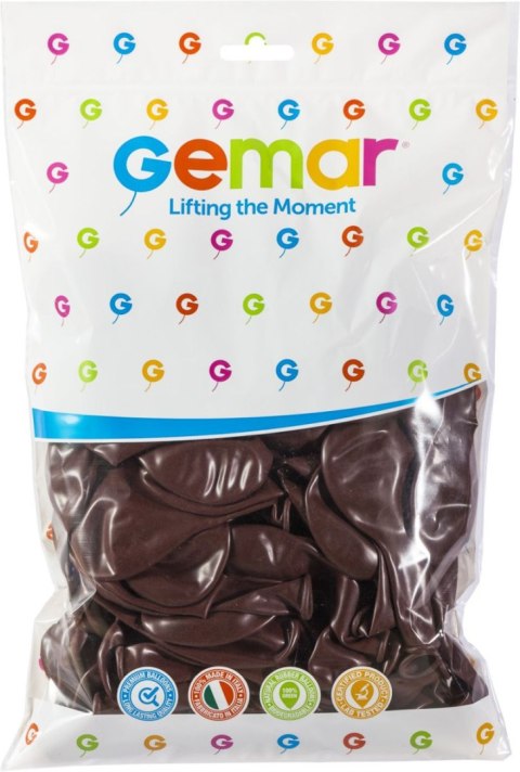 Balon gumowy 100 szt. bordowy 12cal Godan (G110/47)