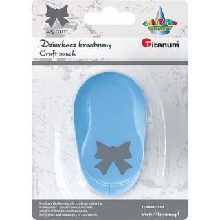 Dziurkacz ozdobny Craft-Fun Series 25mm kokarda Titanum (T-8810-28e)