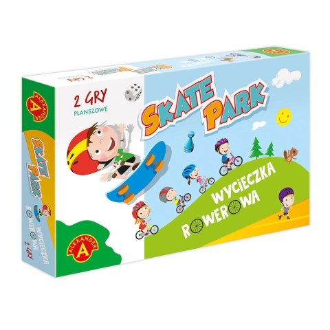 Gra planszowa SKATE PARK / WYCIECZKA ROWEROWA Alexander