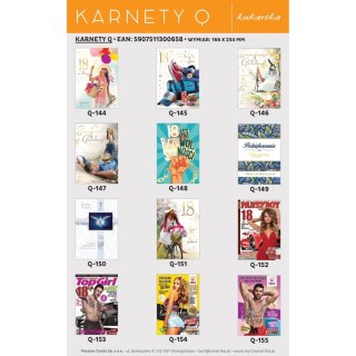 Kartka składana PQ B5 [mm:] 160x234 Kukartka