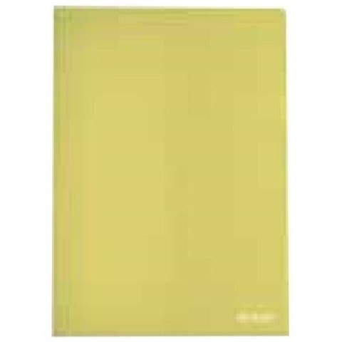 Koszulki na dokumenty ŻÓŁTA krystaliczna A4 kolor: żółta typu L Herlitz (9030545)