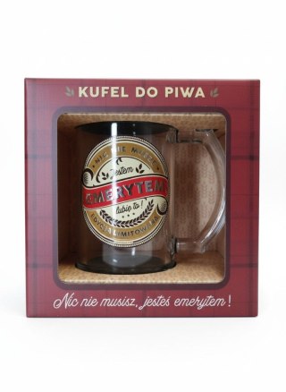 Kubek wielokrotnego użytku Kufel Emeryt Pan Dragon (5907195300234)