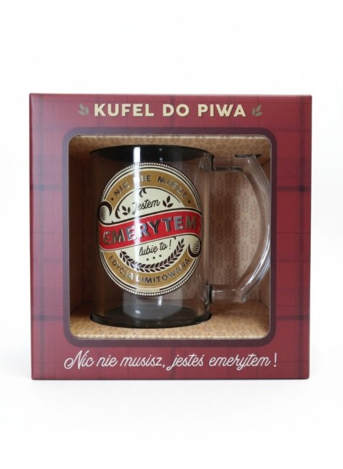 Kubek wielokrotnego użytku Kufel Emeryt Pan Dragon (5907195300234)